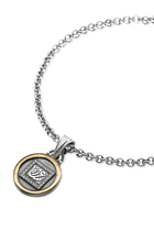 Happiness Charm Bracelet, Sterling Silver with 18k Gold & Diamond